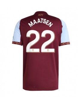 Aston Villa Ian Maatsen #22 Replika Hemmakläder 2025-26 Kortärmad